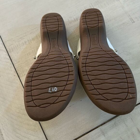 ALDO White & Tan Western Sandals NWT Size 8 - Picture 9 of 9